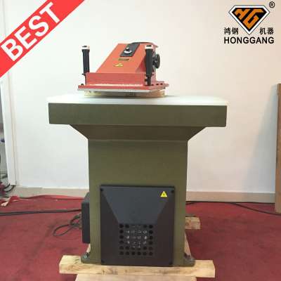 high quality hydraulic swing arm cutting press machine