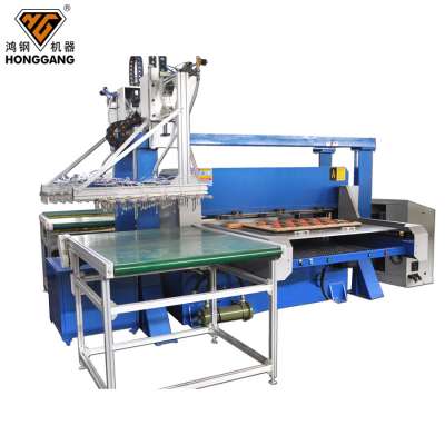 automatic hydraulic plastic bags clicker press/punching machine