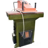 Used Atom VS918 Hydraulic Machine Shoe Making Slipper Sole Press Clicking Die Cutting Machine