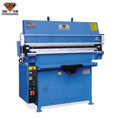 high speed heat leather belt press machine