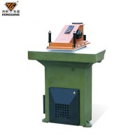 swing arm cutting press/leather hydraulic rocker cutting machine