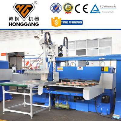 HG-B100T automatic PET plastic box cutting press machine