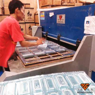 HG-B100T automatic plastic clam shells cutting press machine