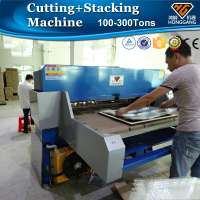 HG-B100T automatic flocking inner tray cutting press machine