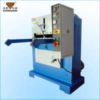 hydraulic plane leather polishing/perforating/embossing machine